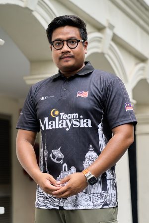 Men Polo Jersey Jiwa Merdeka - Perkasa Black