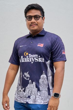 Men Men Polo Jersey Jiwa Merdeka - Warisan Navy Blue