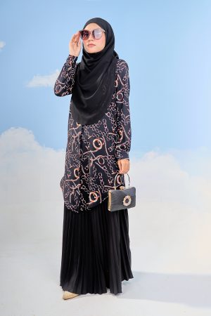 Blouse Nazuha - Oasis Ebony Black