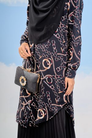 Blouse Nazuha - Oasis Ebony Black