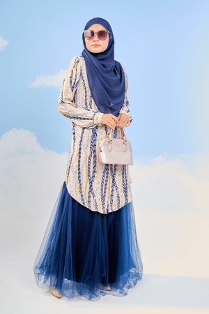 Blouse Nazuha - Oasis Milktea