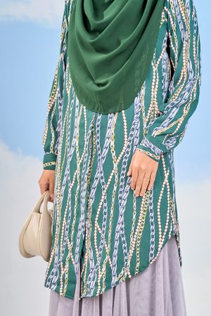 Blouse Nazuha - Oasis Emerald