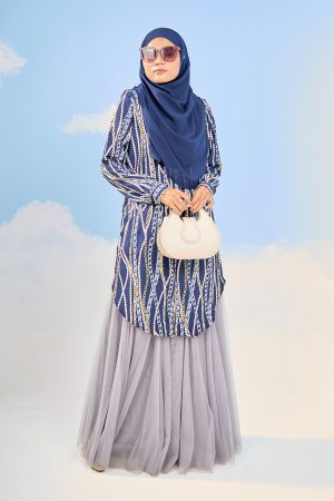 Blouse Nazuha - Oasis Blue