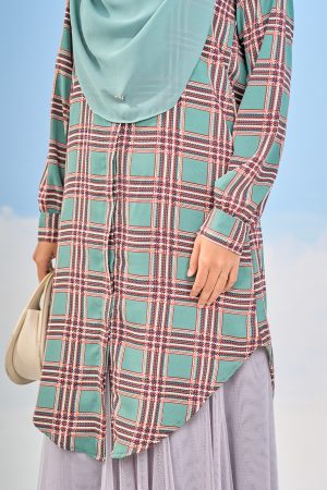 Blouse Nazuha - Oasis Cactus Green