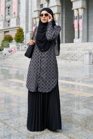 Blouse Nazuha - Monet Black