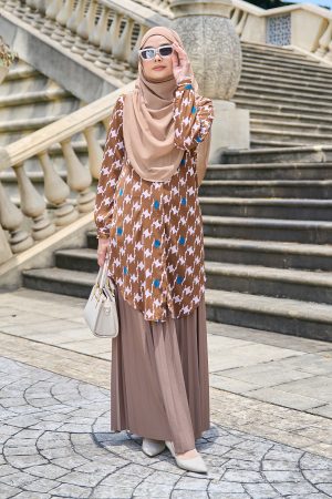 Blouse Nazuha - Octavia Toffee