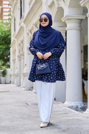 Blouse Luna Laluna X MCC - Daisy Navy