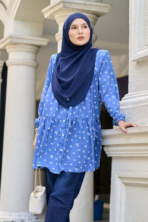 Blouse Luna Laluna X MCC - Daisy Denim