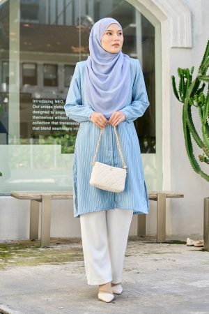 Blouse Darisa Stripe – Noris Blue