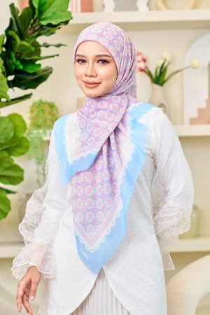 Valily Tudung Bawal Cotton Voile Essaouira - Azria Maya