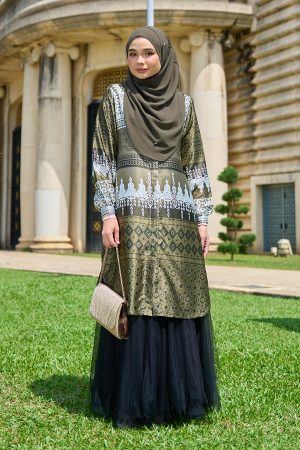 Tunic Mazia - Ombre Olive