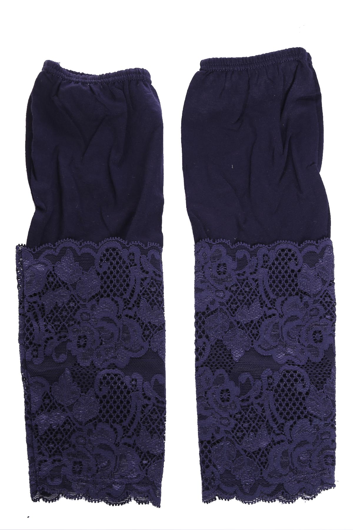 Handsocks Lacey – Navy Blue – MuslimahClothing.Com